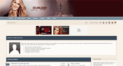 Desktop Screenshot of celinedionforum.com